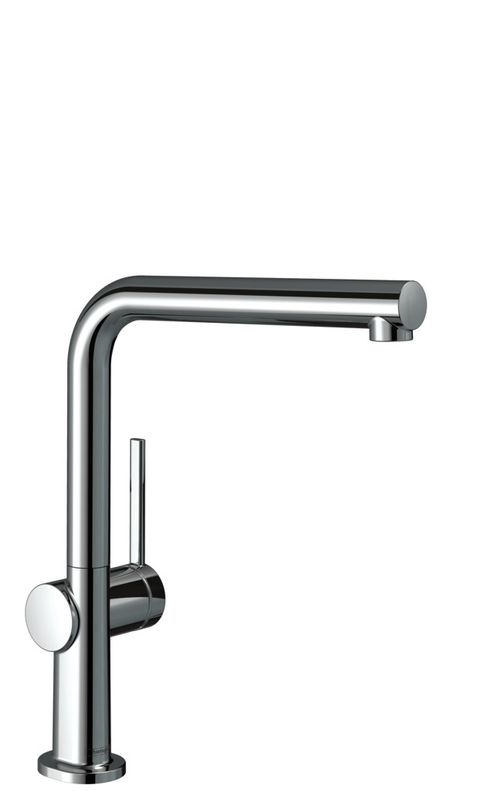 Hansgrohe-HG-Talis-M54-Einhebel-Kuechenmischer-270-Niederdruck-offene-Warmwasserbereiter-1jet-Chrom-72859000 gallery number 1